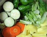 バター好き　いつもの蒸し野菜にこくがでる作り方2写真