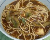 カレー蕎麦作り方3写真