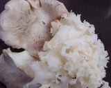 玉白茸とはなびら茸のピクルス作り方1写真