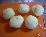 変わりダネ☆美味しい２種類のイモ団子餅♪作り方1写真