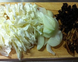 【しっとり】干し椎茸のしょうゆ焼きそば作り方7写真
