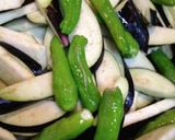 ナスとシシトウの甘辛炒め作り方3写真