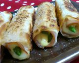 アスパラとハムチーズのパリパリ焼き作り方6写真