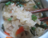 ごぼうたっぷり炊き込みおこわ作り方5写真