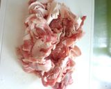 ズッキーニと豚肉と人参とジャガイモの煮物作り方2写真