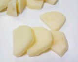 じゃがいもとわかめと豆腐のお味噌汁作り方1写真