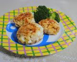 お弁当おかず✿残りマグロのハンバーグ作り方5写真