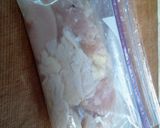クラフトチーズinチキンのホイル焼き作り方2写真