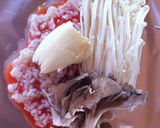 鮭とキノコの塩麹、バターのホイル蒸し作り方1写真