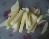 じゃがいものたらこバター炒め作り方1写真