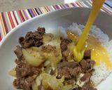 簡単あっさり牛鍋丼作り方8写真
