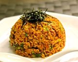 激辛!キムチ炒飯♪作り方7写真