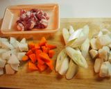 野菜ゴロゴロ♪豚汁風煮込みうどん作り方1写真