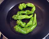 万願寺とうがらしとおじゃこの炊いたん作り方4写真