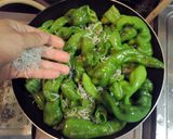 万願寺とうがらしとおじゃこの炊いたん作り方5写真