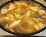 野菜ゴロゴロ♪豚汁風煮込みうどん作り方5写真