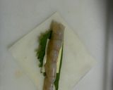☆海老チーズ春巻き焼き☆作り方5写真