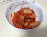 2日酔いの朝にも♪キムチお粥作り方2写真