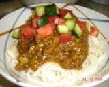 カレー風味じゃあじゃあうどん(１５０円）作り方5写真