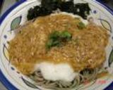 なめたけとろろそば(100円)作り方3写真