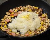 きのこのチーズオムライス♡バター風味♡作り方6写真