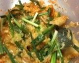 小麦粉を使わない◇キムチチヂミ◇作り方1写真