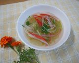 超簡単♪レタススープ作り方5写真