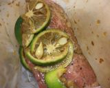 すだち風味・牛肉のマリネステーキ作り方2写真