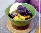 バター香る♪　薩摩芋と鶏の味噌炒め作り方8写真
