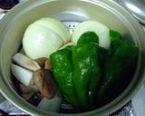 簡単に蒸して沢山野菜を取ろう！作り方3写真