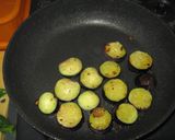 ナスとホウレンソウのトマトパスタ作り方2写真