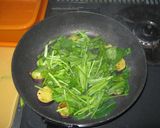 ナスとホウレンソウのトマトパスタ作り方3写真