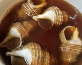 お正月にも！つぶ貝の煮付け作り方1写真