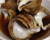 お正月にも！つぶ貝の煮付け作り方3写真