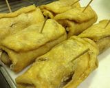 和尚の油揚げと豆腐の洋風春巻作り方5写真