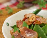 モロッコいんげんと豚肉の炒めもの作り方8写真
