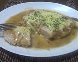 鶏胸肉のチーズソース作り方8写真
