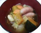 かぼちゃと安納芋のゴロゴロカレースープ作り方8写真
