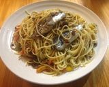 我が家のイワシのパスタ作り方4写真
