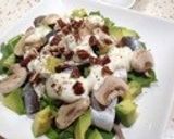 しめ鯖とアボカドのチーズソースサラダ作り方4写真