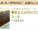 簡単♪ココアのパウンドケーキ作り方7写真