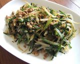 材料３つ！もやし・ニラ・肉！！！作り方5写真