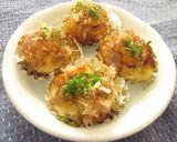 じゃが芋餅のたこ焼き風♫作り方7写真