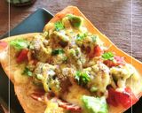 アボカド×福神漬けのカレー風味のトースト作り方5写真