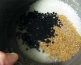 噛むご飯。【蕎麦米入った黒豆ご飯】作り方1写真