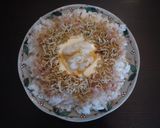 簡単朝食♪塩麹やっこで　じゃこご飯♡作り方1写真