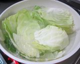 ◎キャベツの油揚げロール◎作り方1写真