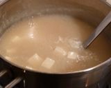 ✿じゃが芋と豆腐のとろりん味噌汁✿作り方2写真