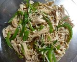 レンジで即行1品！えのきの柚子胡椒ポン酢作り方3写真