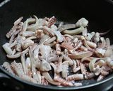 イカのチンジャオロース作り方3写真